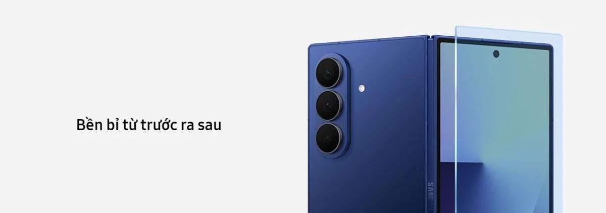 Z fold 7 bền bỉ từ trước ra sau