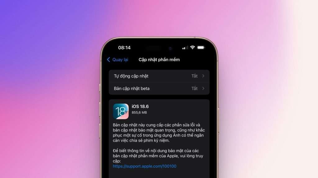 iOS 18.6 chính thức được Apple ra mắt có gì mới