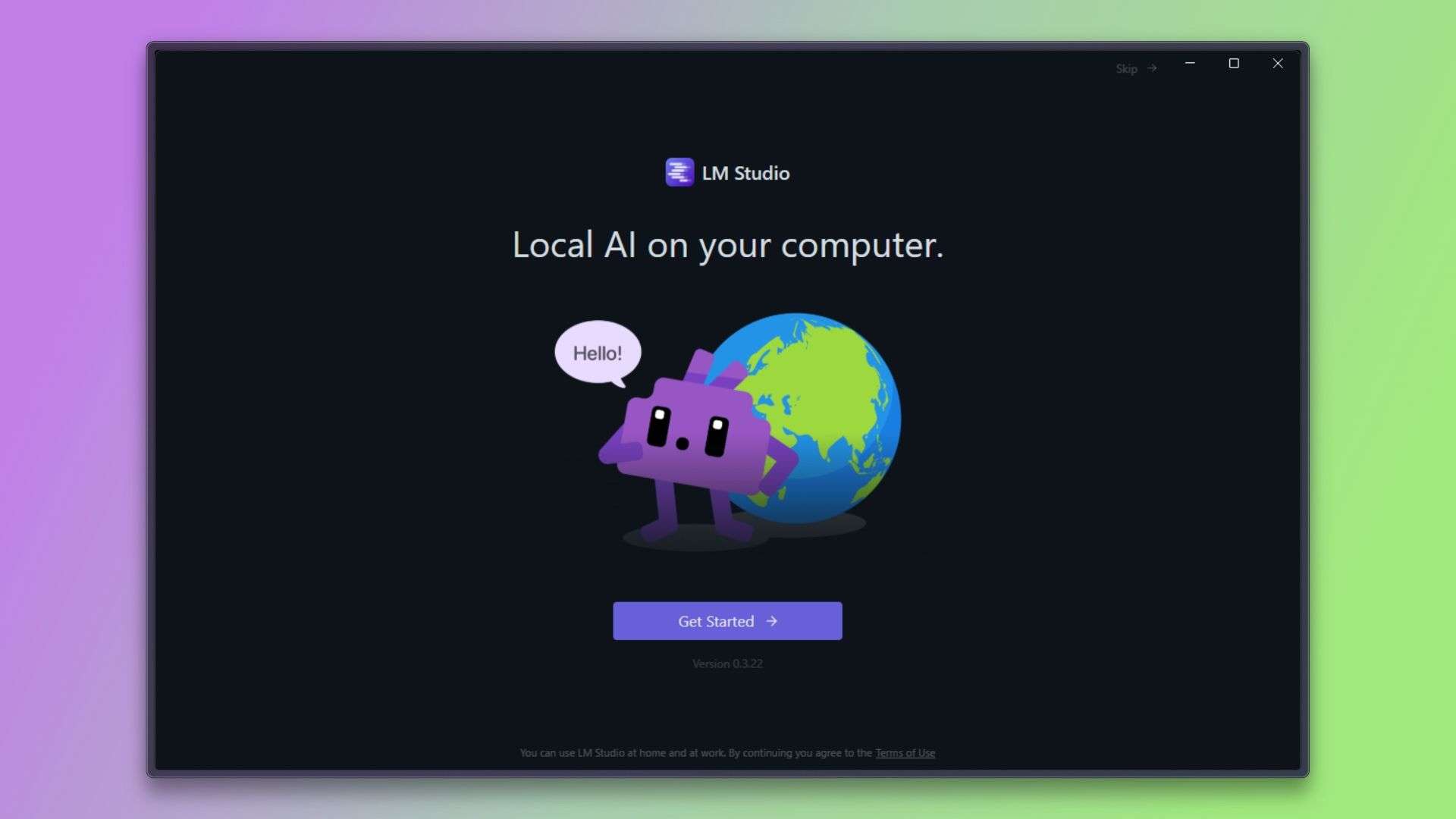 Cài đặt LM – Studio trên máy tính