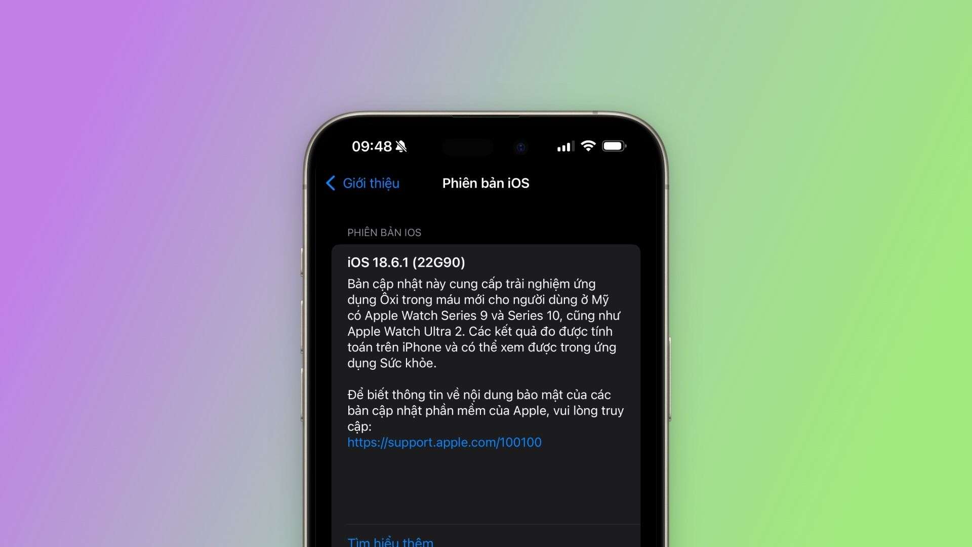Có nên cập nhật iOS 18.6.1