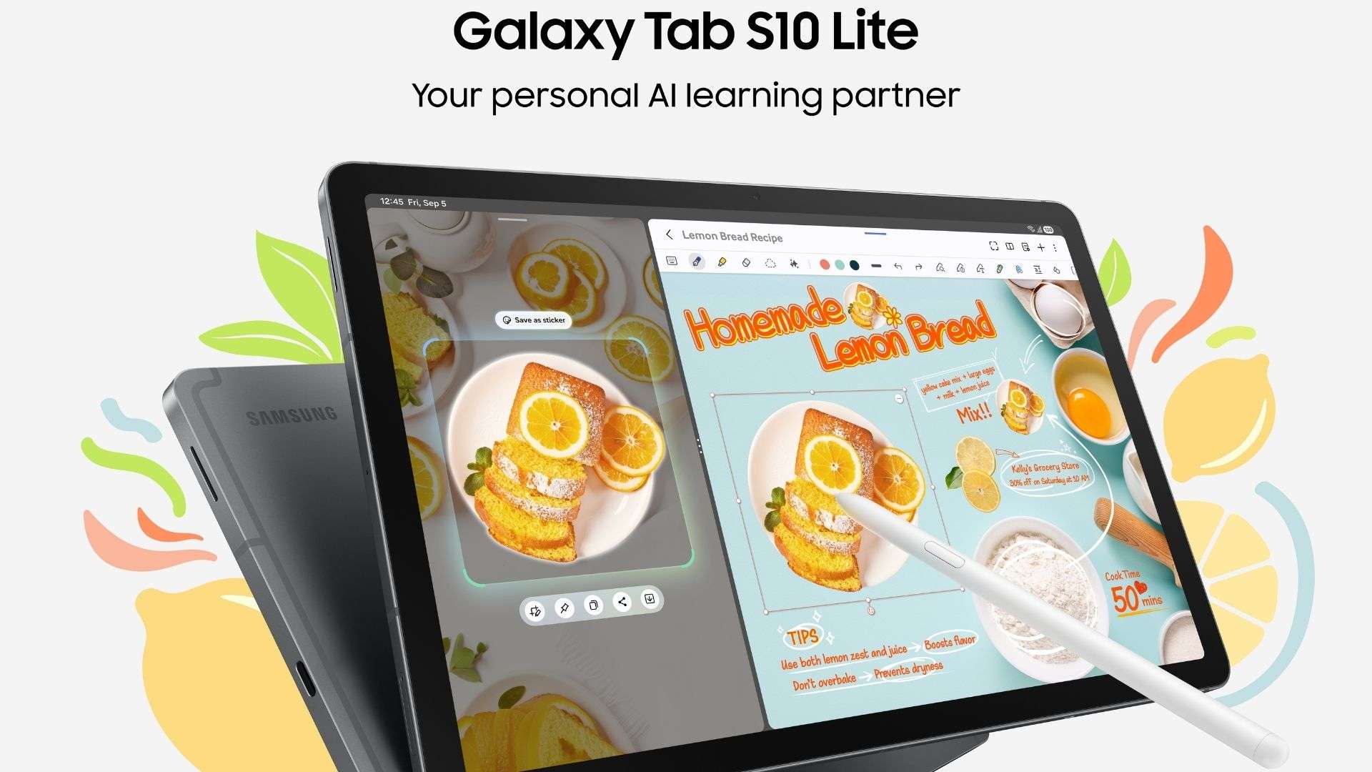 Samsung Galaxy Tab S10 Lite ra mắt_ Exynos 1380, giá từ 8.9 triệu