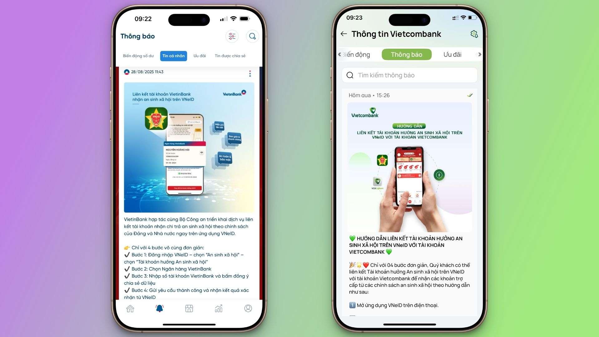 Tại sao nên liên kết tài khoản ngân hàng với VNeID