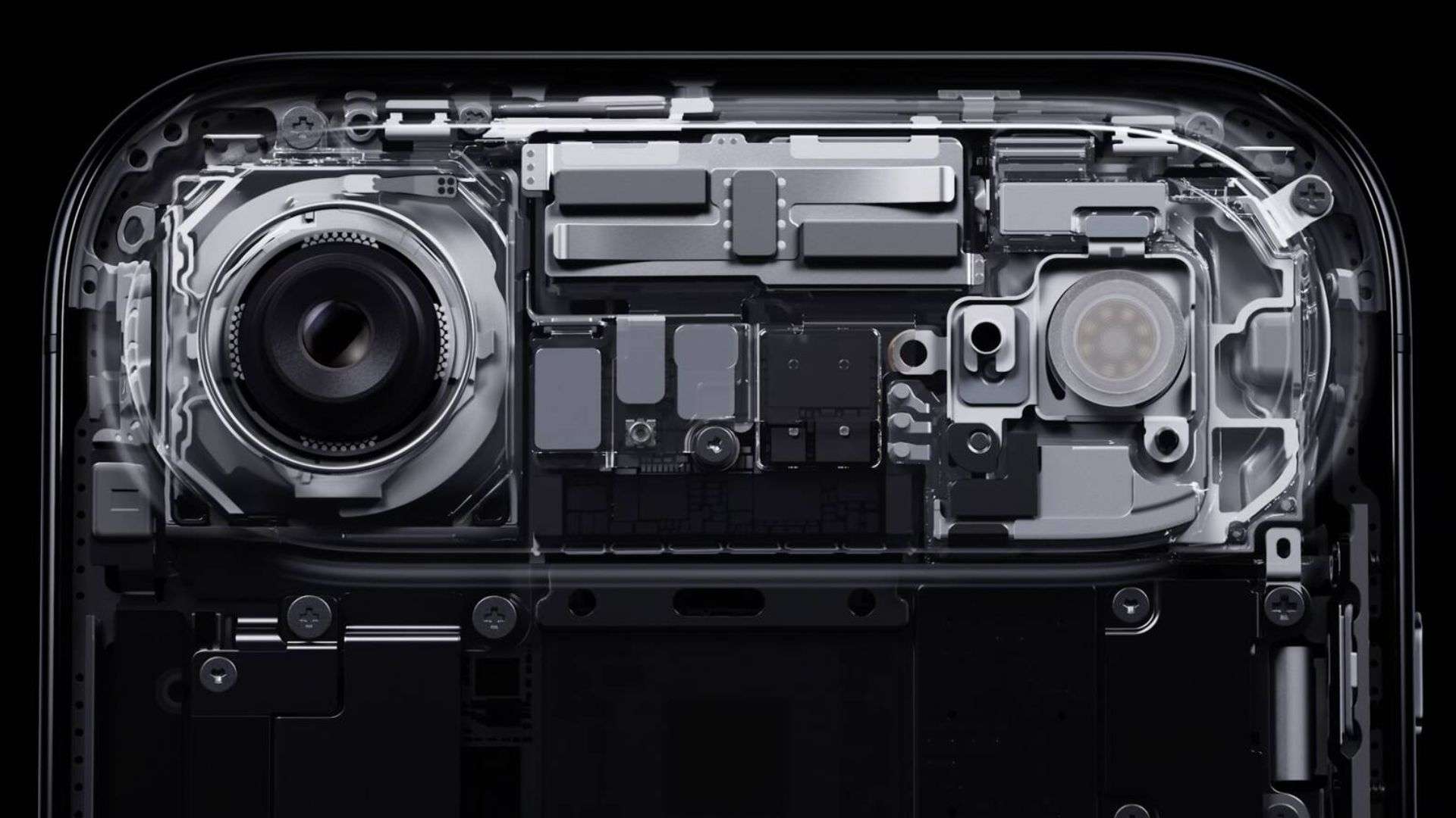 Cụm Camera tích hợp mặt lưng