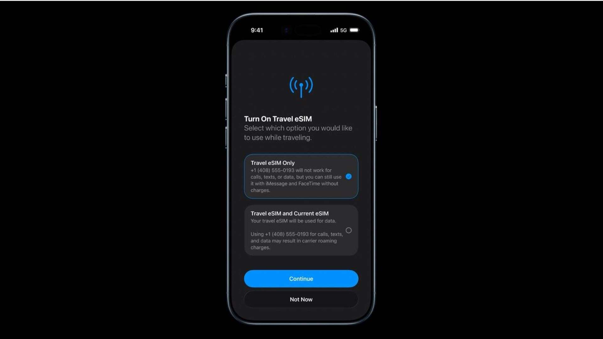 Kết nối eSIM tiện lợi và bảo mật