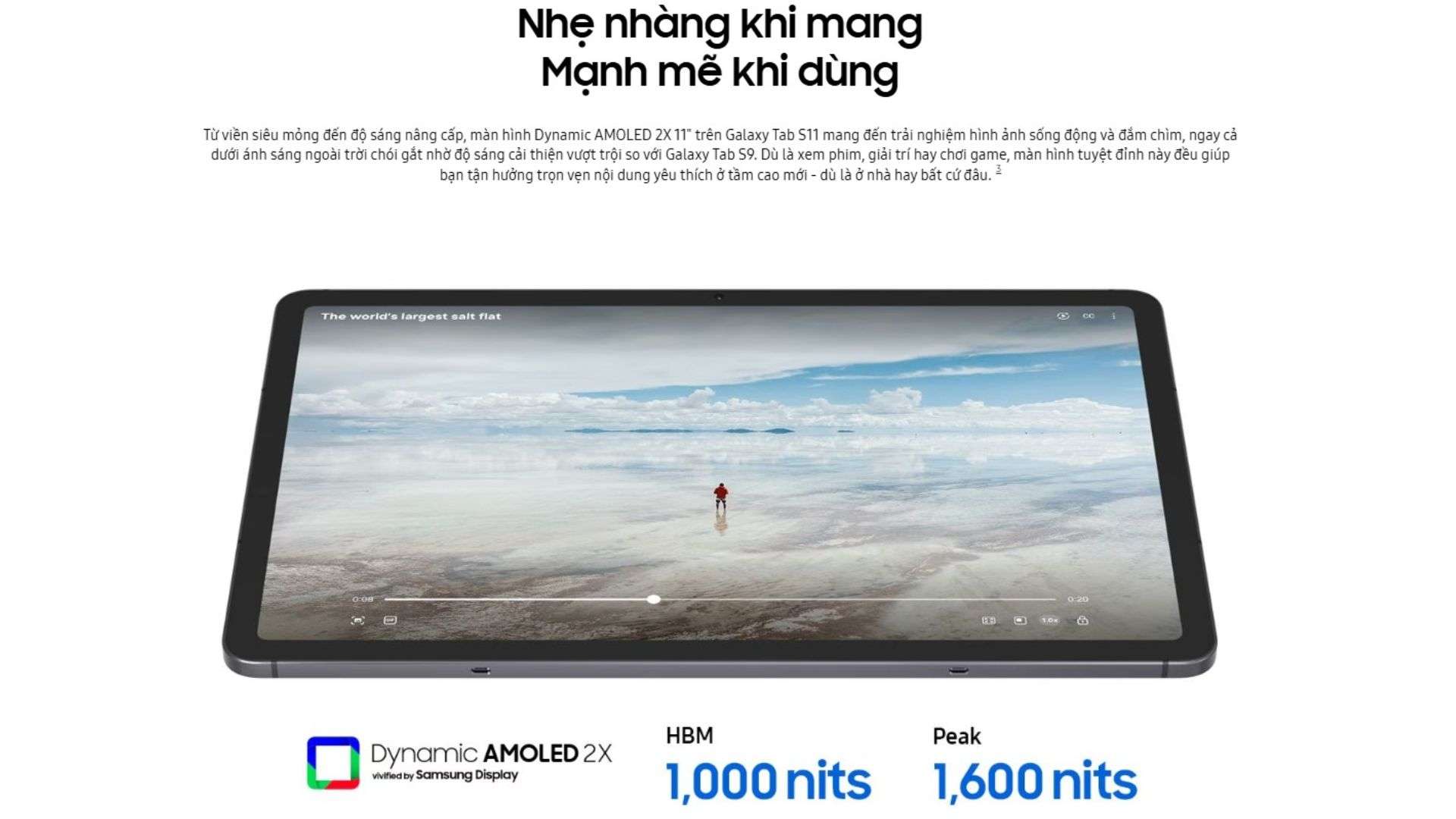 Màn hình Dynamic AMOLED 2X sắc nét