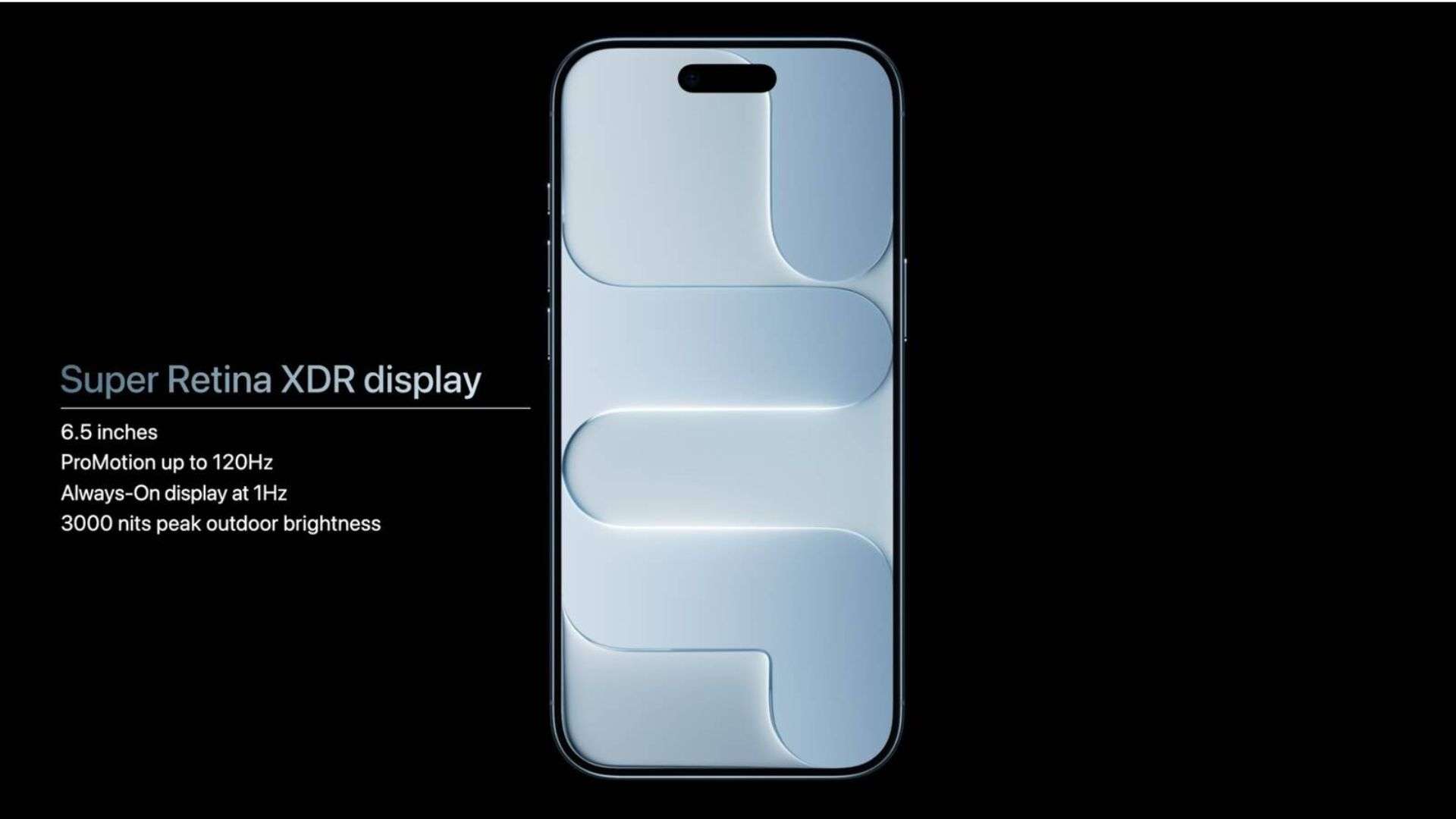 Màn hình Super Retina XDR 120Hz