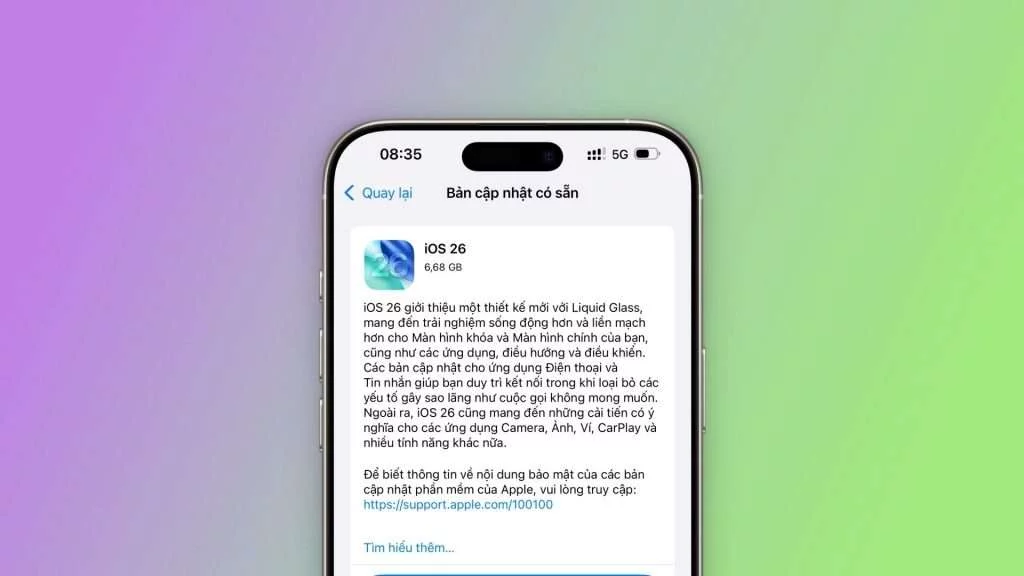 Nguyên nhân dẫn đến hao pin và nóng máy trên iOS 26