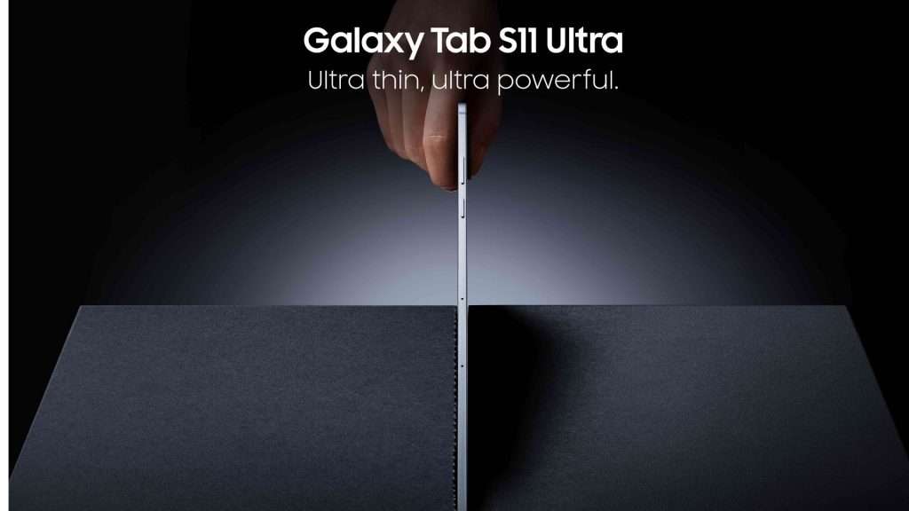 Samsung Galaxy Tab S11 Ultra ra mắt_ Mỏng 5.1mm, S Pen thế hệ mới
