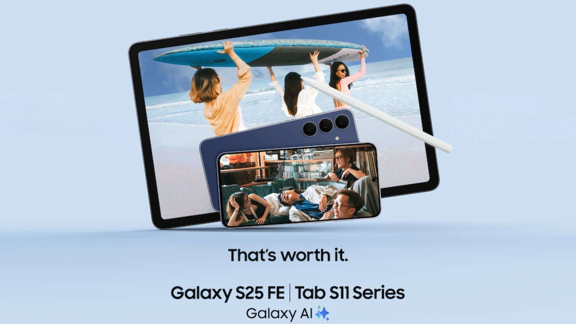 Tổng hợp Galaxy Event ra mắt Galaxy S25 FE, Tab S11 Series