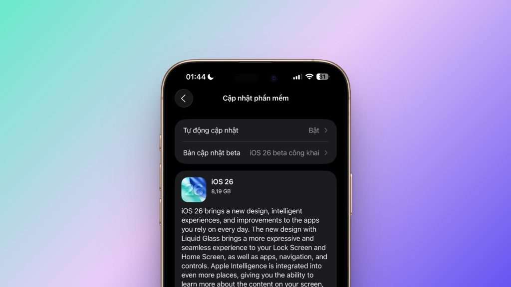 iOS 26 RC được Apple phát hành sau sự kiện ra mắt iPhone 17
