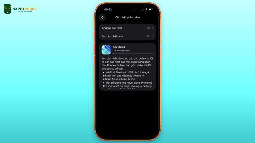 iOS 26.0.1 ra mắt có gì mới_ Có nên cập nhật ngay không