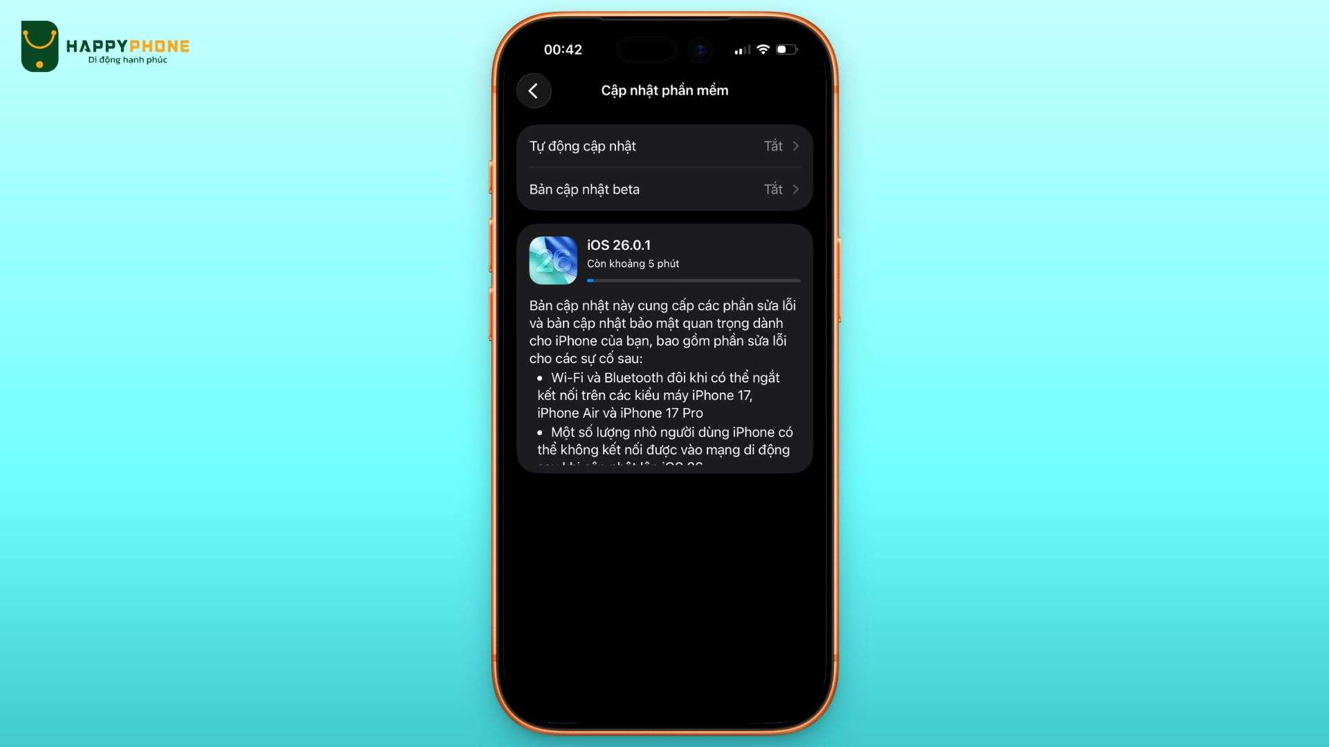 iOS 26.0.1 ra mắt có gì mới_ Có nên cập nhật ngay không