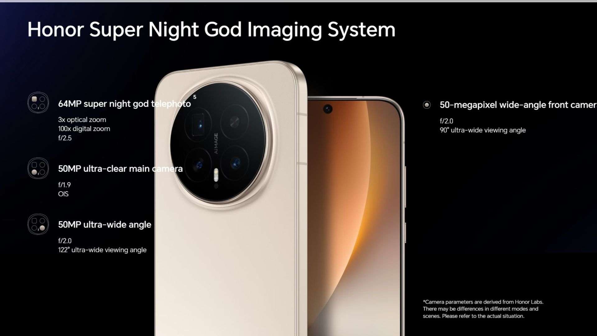 Camera AI đỉnh cao Honor Super Night God Imaging Magic 8