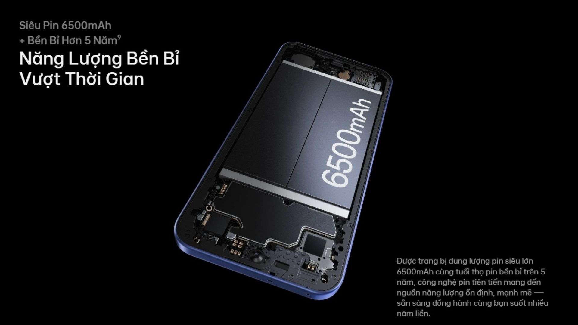 Oppo A6 Pro pin 7000mAh