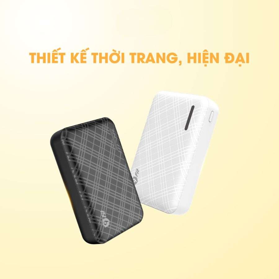 Pin sạc dự phòng Polymer 9Fit Lite 10000mAh thời trang