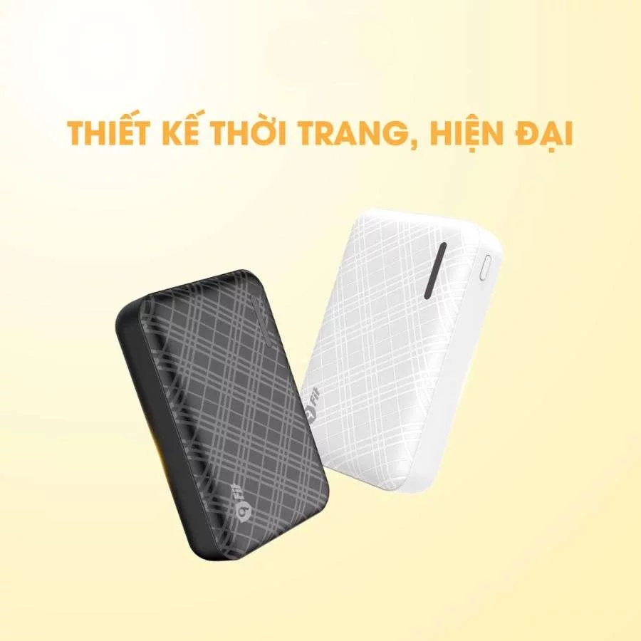 Pin sạc dự phòng Polymer 9Fit Lite 10000mAh thời trang