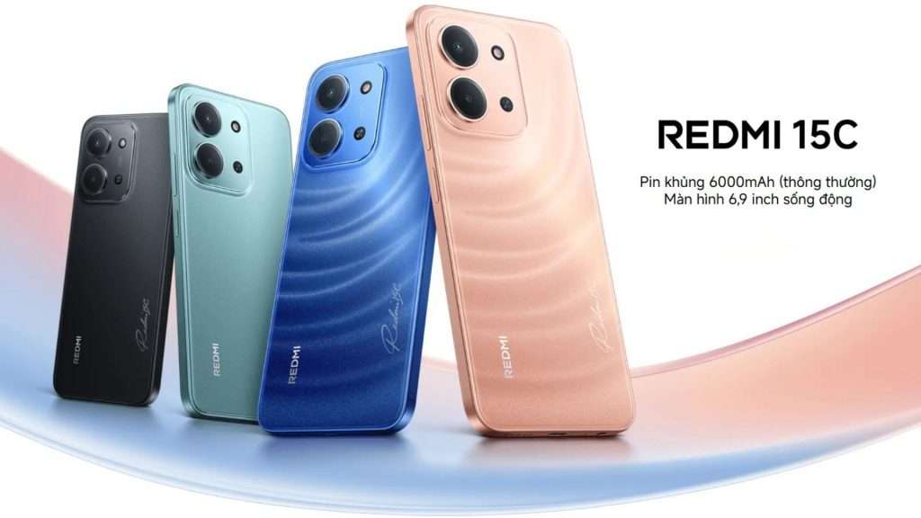 Redmi 15C trình làng tại Việt Nam_ 3 triệu có màn hình 120Hz
