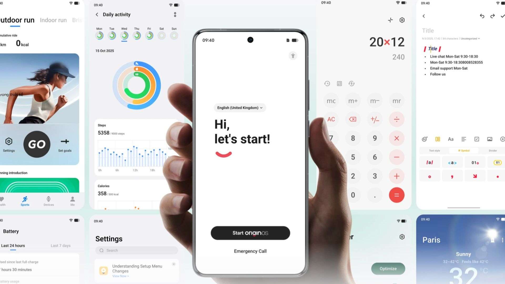 Thay đổi thiết kế giao diện ứng dụng