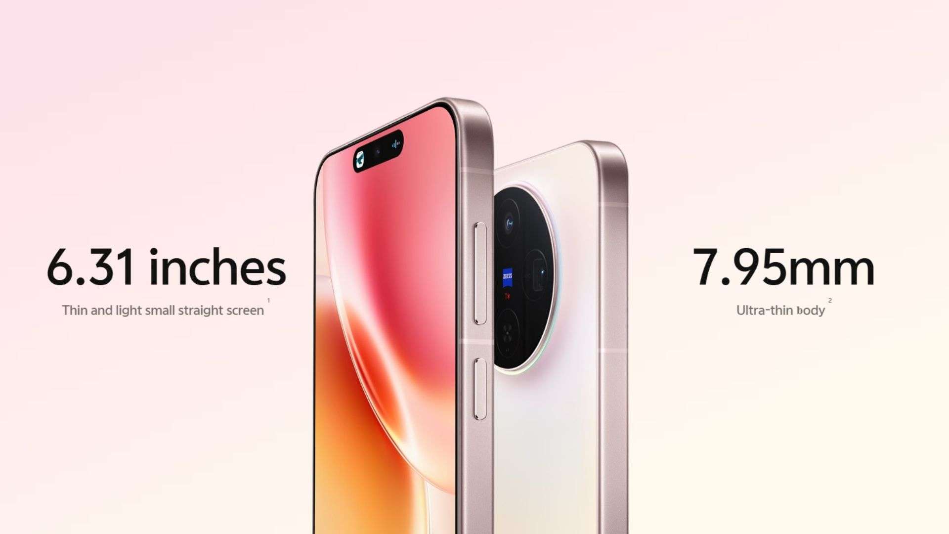 Thiết kế mỏng nhẹ