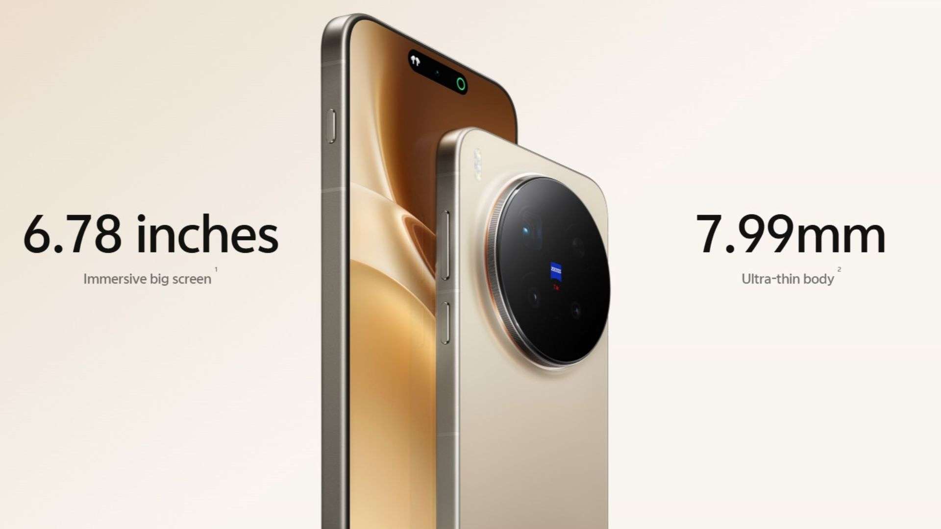 Thiết kế sang trọng, mỏng nhẹ