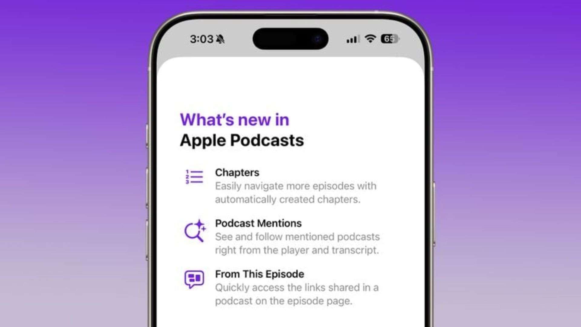Nâng cấp ứng dụng Podcasts với AI