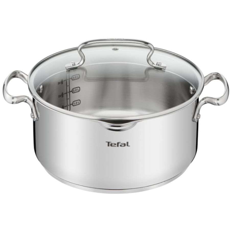 Nồi Inox Cao Cấp Tefal Duetto Plus 24Cm G7194656 mặt trước