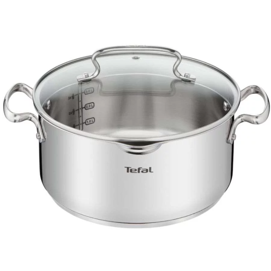 Nồi Inox Cao Cấp Tefal Duetto Plus 24Cm G7194656 mặt trước