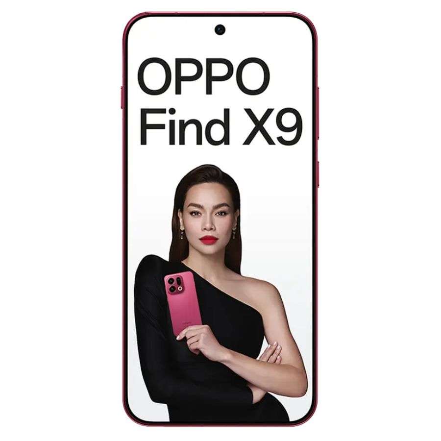 OPPO Find X9 Đỏ màn hình