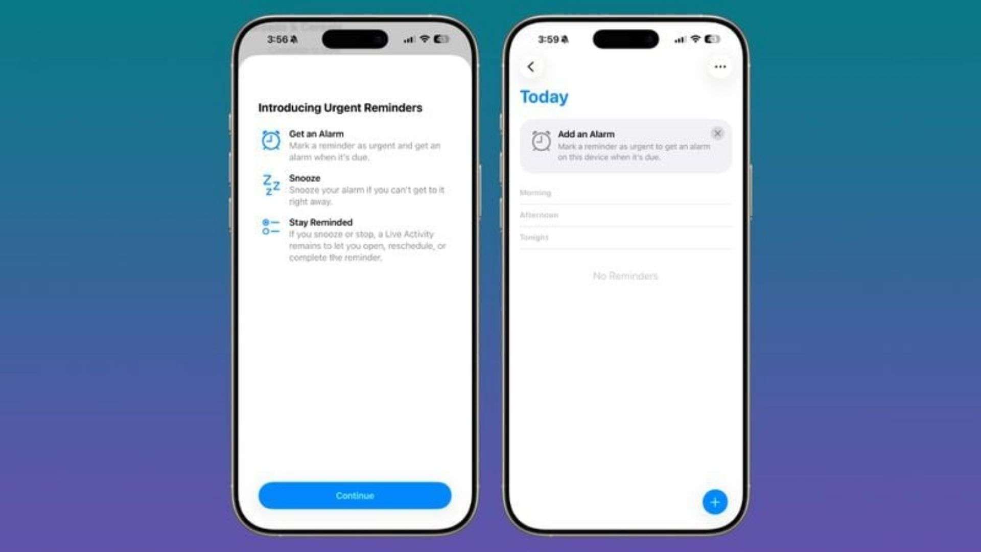 Tích hợp AI và cải tiến Reminders