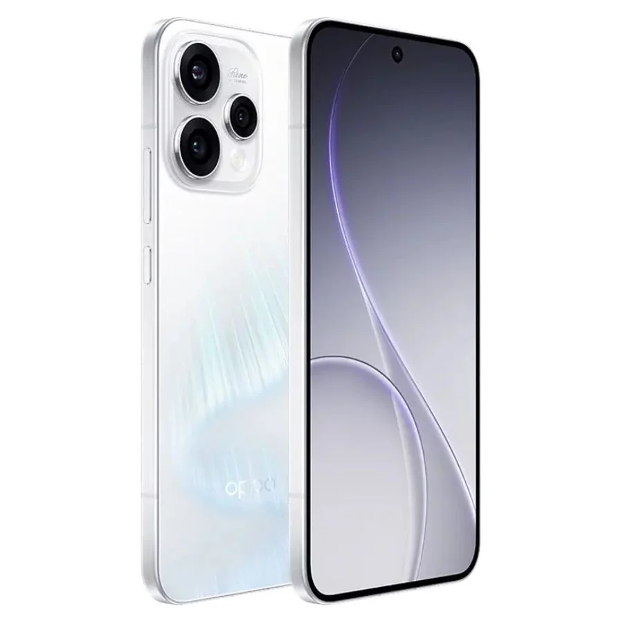 Oppo Reno15 5G Trắng nghiêng