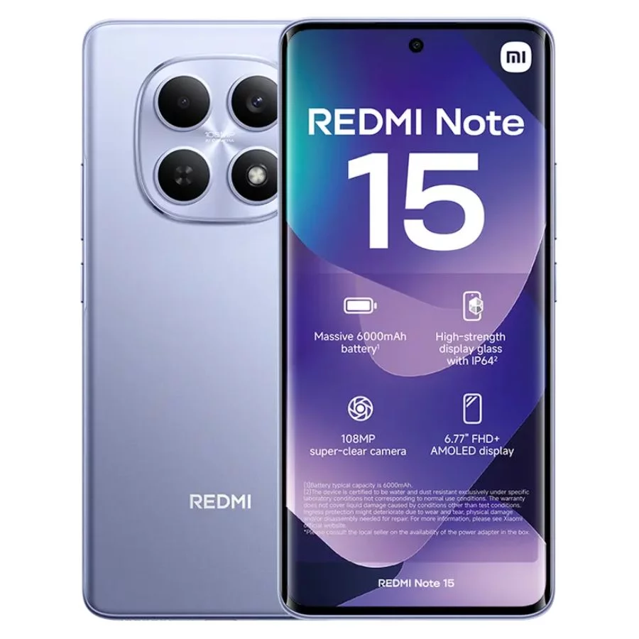Xiaomi Redmi Note 15 4G Tím