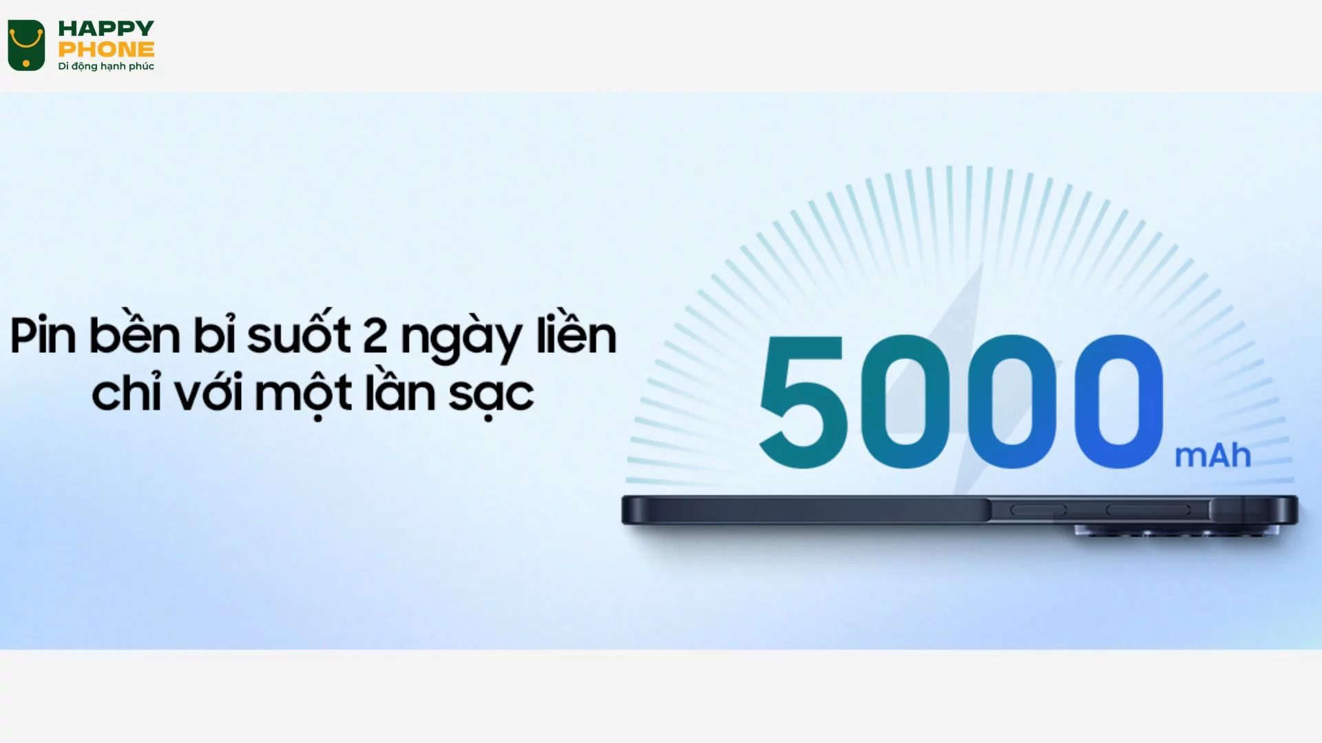 Pin “trâu” và sạc nhanh tiện lợi