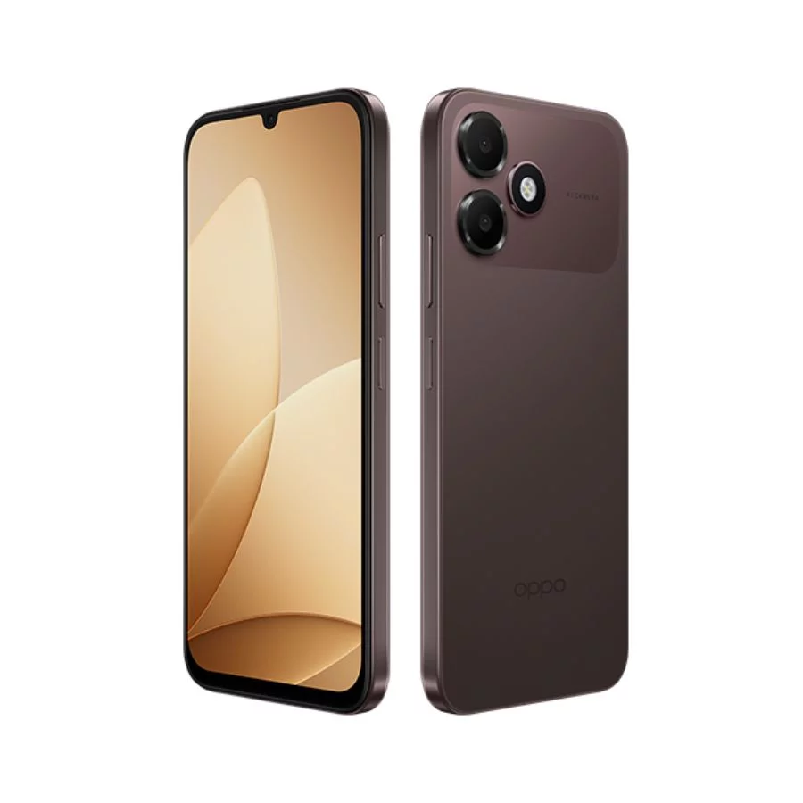 OPPO A6C Nâu Góc nghiêng