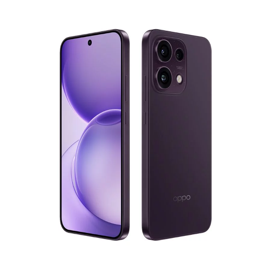OPPO Reno16 F 5G Tím đen body