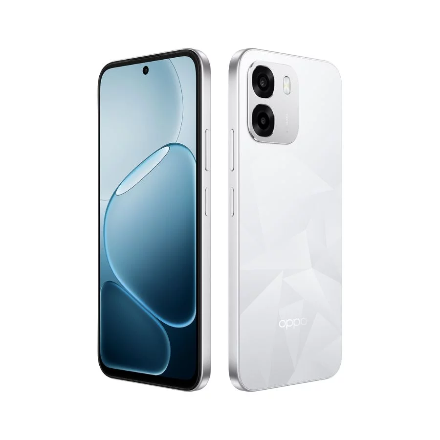 Oppo A6T Pro 8GB 128GB Trắng Góc nghiêng