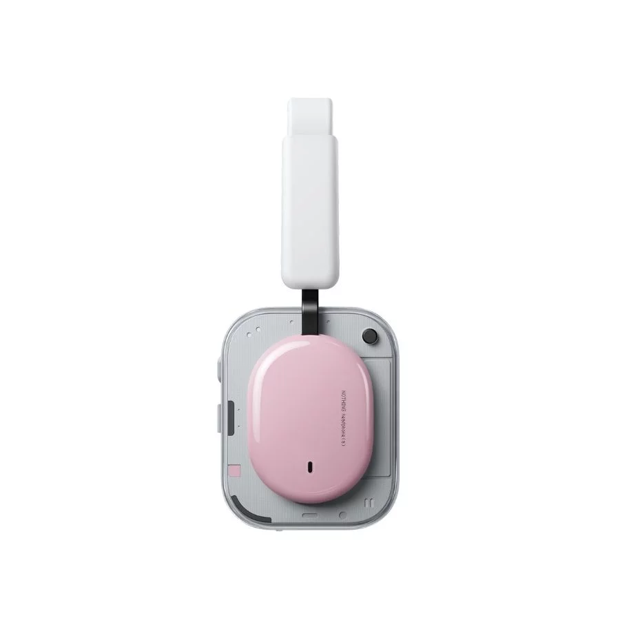 Tai nghe chụp tai Nothing Headphone (a) Hồng mặt ngang